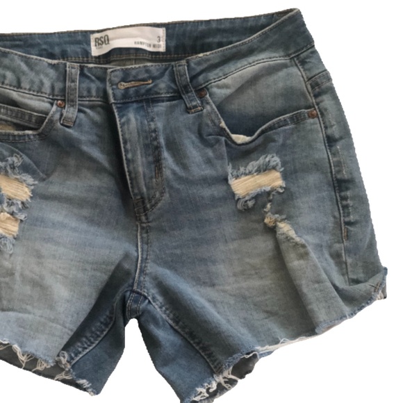 RSQ Jeans Hampton Midi Shorts - Picture 1 of 3